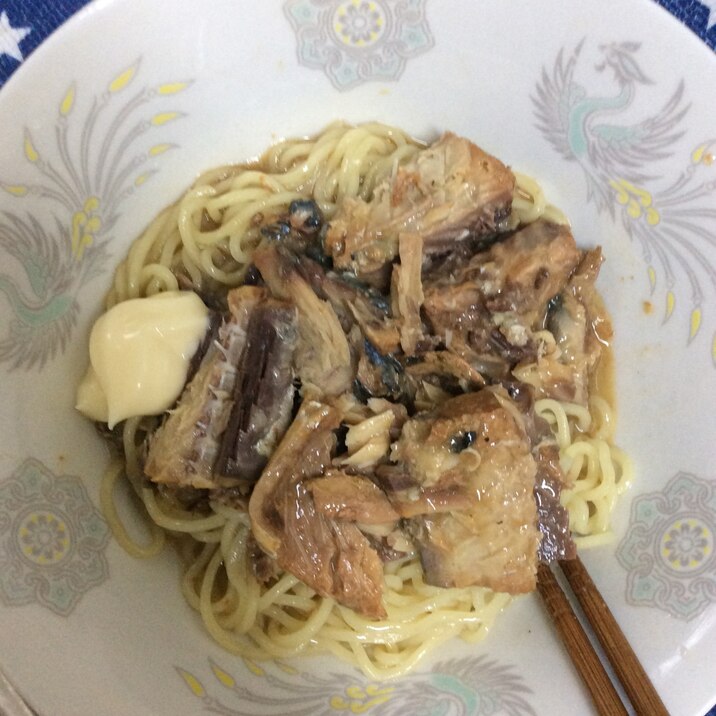 サバ缶で簡単♪冷やし麺